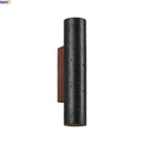 Axyaa Black Stone LED Wall Lamp for Modern Living Room Bedroom Lighting