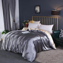 Mulberry Silk King Duvet Cover by Axyaa: Luxuriously Smooth & Soft Comforter Cover