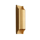 Axyaa Modern Brass LED Wall Lamp for Hotel Living Room, Bedroom & Corridor