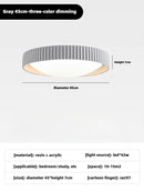 Axyaa Nordic LED Ceiling Light - Minimalist Design for Modern Living Room and Bedroom