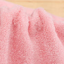 Axyaa Red Bamboo Fiber Towels Set - Absorbent Luxury Bathroom Gift