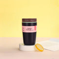 Axyaa Stainless Steel Insulated Coffee Cup, Portable for Outdoor Use