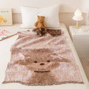 Axyaa Cotton Gauze Bath Towel Shawl & Travel Blanket 80x160cm
