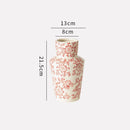 Ceramic Blue White Porcelain Vase for Home Decoration by Axyaa