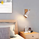 Axyaa Mid-Century Adjustable Reading Wall Lamps for Bedrooms & Airbnb Background Lighting