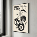 Axyaa Black & White Lucky Canvas Art Prints Set