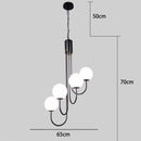 Axyaa LED Pendant Chandelier for Modern Home Decor and Indoor Lighting