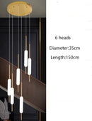 Axyaa Modern LED Chandeliers for Dining Room Pendant Lights Hanging Lamps