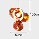 Axyaa Modern LED Chandelier Pendant Light for Indoor Dining Room Ceiling Lamp