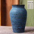 Axyaa Ins Style Ceramic Floor Vase for Home Decor & Living Room Art
