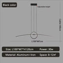 Axyaa LED Pendant Lights for Smart Home - Modern Hanging Lamp for Dining, Living, Kitchen