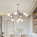 Axyaa Glass Hanging Lamps Ceiling Pendant Lights Chandelier LED Lustre