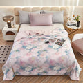 Axyaa Cool Silk Hyaluronic Acid Summer Quilt - Knitted, Printed, Comfortable, Breathable