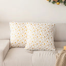 Axyaa Velvet Snowflake Christmas Pillowcase - 45x45/50x50cm
