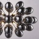 Axyaa Grape Glass Chandelier Pendant Light for Home Decor and Living Room