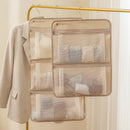 Axyaa Hanging Closet Organizer - Multi-Pocket Underwear & Socks Storage