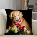 Axyaa Golden Retriever Dog Sofa Pillowcase for home decor