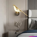 Axyaa Modern Magpie Bird LED Wall Lamp for Bedroom Decor