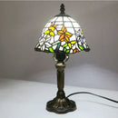 Axyaa Dragonfly Tiffany Glass Table Lamp for Home Decor