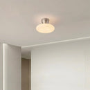Axyaa Mushroom Ceiling Light - Antique Style Minimalist Italian Glass Lamp for Living Room