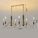 Axyaa Vintage Pendant Ceiling Lamps Chandelier for Dining Room & Living Room