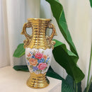 Axyaa European Style Vases & Flower Arrangement for Living Room, TV Cabinet, & Foyer