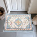 Axyaa Floral Print Area Rug for Bright, Luxurious Living Room & Bedroom Décor