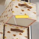 Axyaa Fabric Clothes Storage Box Organizer Cabinet - Foldable Multi-Purpose Drawer Box