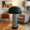 Axyaa Ceramic Jar Table Lamp - Nordic Japanese Wasabi Style Retro Home Decor