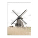 Axyaa Bird Lake Canvas Print Nordic Wall Art Poster for Living Room Decor