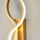 Axyaa Nordic Long Wall Lamp for Bedroom Living Room, Minimalist Modern Design