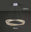 Axyaa Crystal Chandelier Stair Pendant Lamp Living Room Pendant Lights Interior Lighting