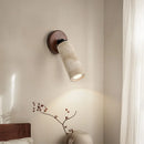 Axyaa LED Wall Lamp Sconce Rotate Iron Canopy Stone Bathroom Mirror Light