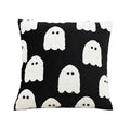 Axyaa Halloween Pumpkin Embroidered Cushion Cover - Home Decor Pillowcase