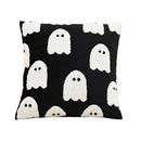 Axyaa Halloween Pumpkin Embroidered Cushion Cover - Home Decor Pillowcase