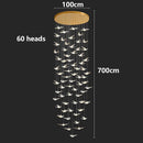 Axyaa LED Pendant Chandeliers for Modern Home Decor Indoor Lighting
