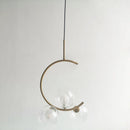 Axya Glass Ball LED Chandelier for Dining Room, Bedroom, Kitchen, Restaurant