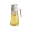 Axyaa Glass Oil Tank Pot with Automatic Opening and Closing for Kitchen