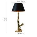 Axyaa Nordic LED Resin Desk Lamp - Modern Vintage Design for Living Room