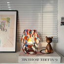 Axyaa Flower Mushroom Lamp: Cream Style Bedside Table Decor for Girls