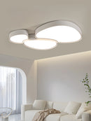 Axyaa Nordic LED Ceiling Lamp Cobblestone Black Ceiling Light for Living Room Bedroom