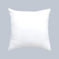Axyaa 3D Throw Pillow Core in White Napped Cloth, High Elasticity & Washable
