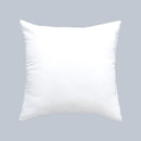 Axyaa 3D Throw Pillow Core in White Napped Cloth, High Elasticity & Washable