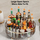 Axyaa 360 Rotating Spice Rack Organizer with Storage Bin
