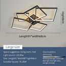 Axyaa Modern Dimmable Black/Gold LED Ceiling Light for Living Room, Bedroom, Study Room