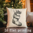 Christmas Pillow Covers by Axyaa: Festive Pattern Cushion Cover for Sofa, Bedroom, Car