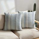 Axyaa Boho Style Textured Jacquard Cushion Cover, 45x45cm