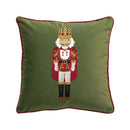 Embroidered Christmas Pillow Cover - Axyaa Cozy Holiday Decor