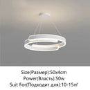 Axyaa Modern LED Ceiling Chandelier for Home Decor Lighting