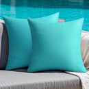 Axyaa Outdoor Waterproof Linen Pillow Covers for Patio Garden